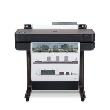 HP DesignJet T630 Large Format Wireless Plotter Printer - 36" (5HB11A) (Compatible with HP 712 Black , 712 Cyan , 712 Yellow , 712 Magenta DesignJet Ink Cartridges)