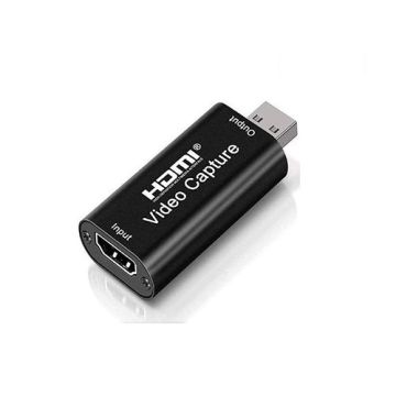 HDMI Video Capture,HDMI to USB 2.0 Audio Video Capture Cards, 1080p/4k Record Video Audio Grabber for Capture 1080p 60fps Content,HDMI Video Capture Conference （No External Power Required） 