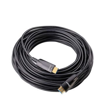 50m Fiber Optic HDMI Cable 4K 60Hz 1080p Ultra HD Video 3D HDCP CEC High Speed HDMI Cord (164 Feet, Black) 