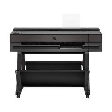 Hp Designjet T850 Large Format Wireless Plotter Printer - 36", With Security Features (2y9h0a) Compatible With Pigment-Based (C, M, Y, Mk) Inks 