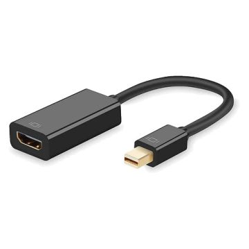 Mini Displayport (Mini Dp) To Hdmi Converter – 4k Support | Plug & Play | High-Speed
