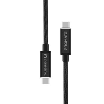 Promate 1m USB-C Thunderbolt 3 Cable | Up To 100W Power Delivery