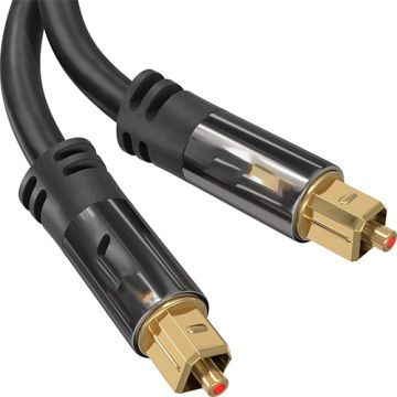 2 Meter Optical Audio Cable – High-Quality Digital Audio Connection for TVs, Soundbars & Entertainment Systems